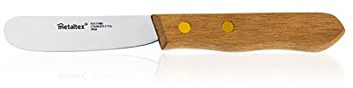 Metaltex 258.137 - Coltello per Il Burro con Manico in Legno