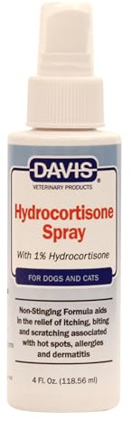 Davis Hydrocortisone Spray Pets, 4 oz