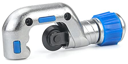 iCrimp Copper Tubing Cutter, 3/16-inch to 1-1/4-inch Tube Cutter, for Stainless Steel, CSST Tubing Cutter with 2 Pack Replacement Blades