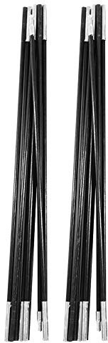Gorgeri Zeltstützstange, 4,9 m Fiberglas Camping Zeltstange Stangen Outdoor Stützstangen Markisenrahmen Kit, zeltstangen mit schnur Produktdurchmesser 8 mm