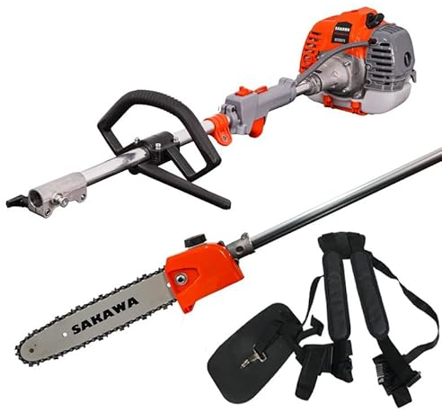 SAKAWA Podadora Convertible de Altura 25cc