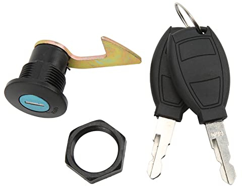 Pak Lock, KIMISS Heckkofferschloss & Schlüssel-Set Aluminium-Kunststoff-Scooter-Anpassung Heckschloss Universal für Elektrische Motorräder Kofferraum-Scooter(#3)