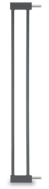 hauck 9 cm Verlängerung für Türschutzgitter ohne Bohren, Dark Grey | Kompatibel mit hauck Open N Stop 2, Clear Step 2, Clear Step Autoclose 2, maximal 2 Verlängerungen je Gitter, eine pro Seite