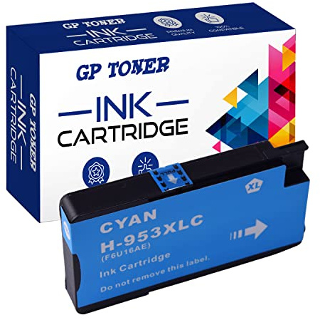 GP TONER Druckerpatronen Ersatz für HP 953 Tintenpatrone für HP OfficeJet Pro 7720 7740WF 8210 8218 8715 8720 8740 Cyan