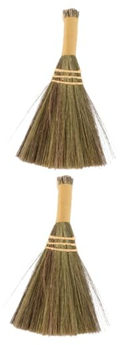 IMIKEYA 2pcs Small Cleaning Brush Portable Mop for Floors Essential Cleaning Broom and Tool