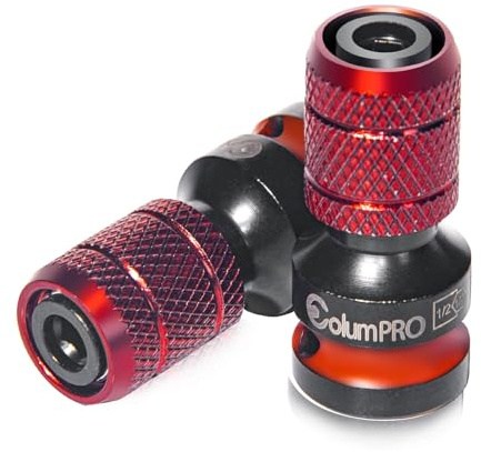 ColumPRO 2PCS 1/2 Square Drive to 1/4 Hex Shank Socket Adapter Converter for Connecting Screwdriver Bit to Impact Wrench and Ratchet Wrench.
