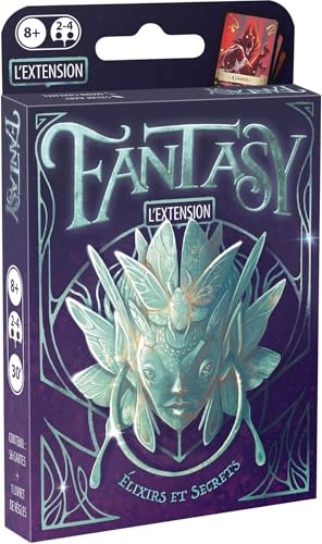 Asmodee - Extension Fantasy 2 - Jeu de Cartes Stratégique - 2 à 4 Joueurs