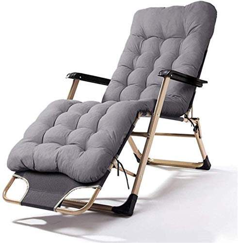Silla reclinable para exteriores con función de balancín, tumbona para jardín, asiento ajustable para máxima comodidad