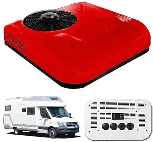 climatiseur de toit pour camping-car, climatiseur de toit pour camping-car, climatisation de parking 12V / 24V, climatiseur de camion à conversion de fréquence, climatiseur de camping-car po