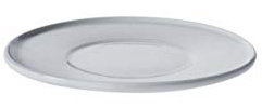 ALESSI PLATEBOWLCUP PLATITO Taza Moka Porcelana (Juego 4 UDS)