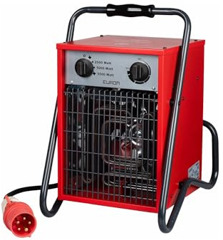 Chauffage De Chantier electrique Atelier Générateur air chaud 5000W 400Volt EK5001