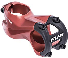 Funn Stryge Cykelhöjdstyr med 7 graders lutning - Längd 60mm styr med 31.8mm styrfäste, Cykelstyr för Mountainbike, BMX-cykel, Landsvägscykel och Gruscykel (Röd)