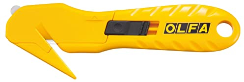 OLFA SK-10/24 - Cutter de seguridad con cuchilla oculta rectangular de 17,8 mm en bolsa de plástico