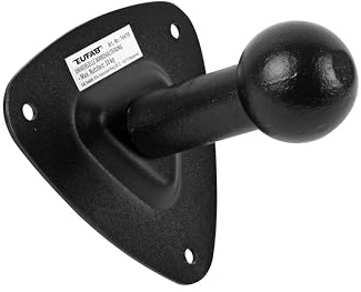 Eufab 16418 Wandhalterung Lang, Schwarz