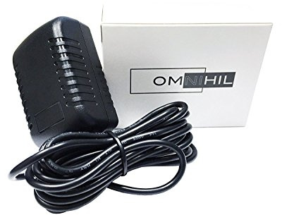 OMNIHIL AC/DC Power Adapter Compatible with Pulse Preformance EM-1000 E-Motorcycle, Blue & Pink