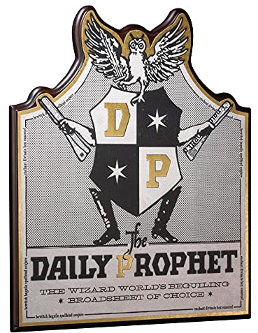 The Noble Collection France Harry Potter - Daily Prophet Wall Plaque