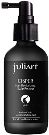 juliArt Oily Scalp Revitalizing Scalp Restorer (CISPER) for Greasy Hair Loss, Ideal for Thinning Hair, man & woman 4 FL. Oz.