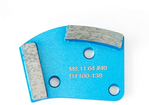 Diamantschleifschuhe Diamant Schleifplatten für sehr harten Beton oder Estrich | Aufnahme M8