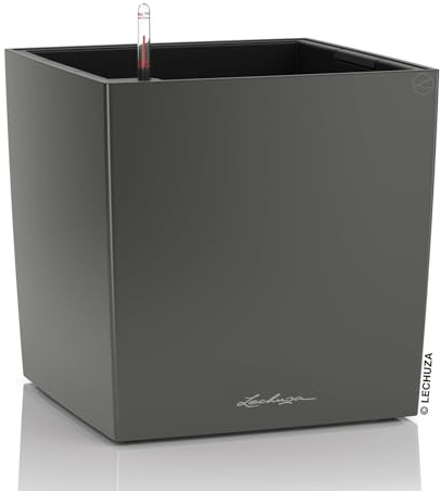 Lechuza 'Cube Premium 30', anthrazit, ca. 29,5 x 29,5 x H 30 cm