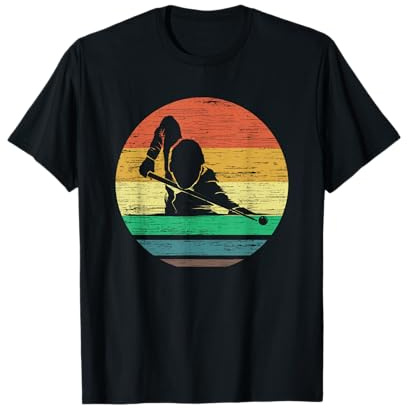 Retro Vintage Snooker Billardspieler Billard Geschenk T-Shirt