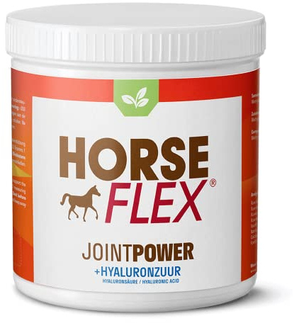 HorseFlex JointPower med hyaluronsyra för hästar för att stödja leder, senor, ligament, brosk och synovia (ledvätska) – 550 gram