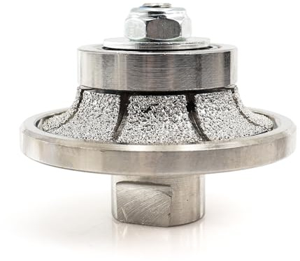 B10 3/8 Zoll halbe Bullnose Roundover Diamant Handprofiler für Granit Beton Marmor Stein M14 Gewinde