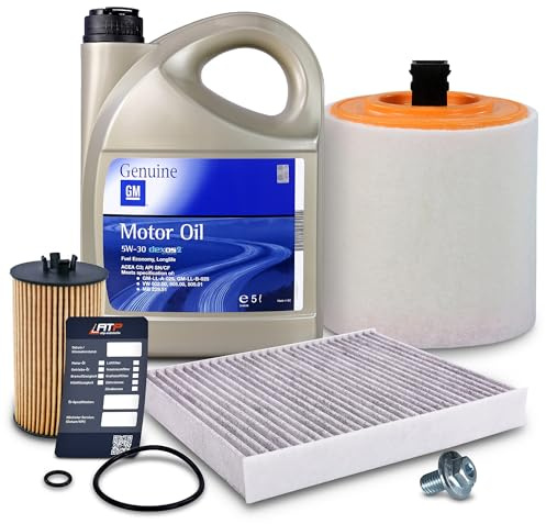 BESTPRICE ATP Inspektionspaket Filterset mit 1x Öfilter, 1x Innenraumfilter, 1x | Kompatibel mit: OPEL ASTRA K, ASTRA K Sports Tourer