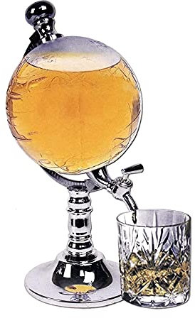 Dispensador de torre de cerveza, Dispensador de torre de cerveza, dispensador de bebidas, torre de cerveza de 1,5 l, torre de cerveza de mesa, dispensador de torre de bebidas transparente, diseño en f