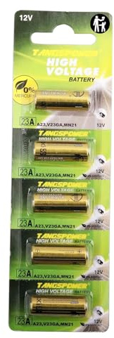 MN21 Alkaline Batterien 23 A 12 V A23, 12 V Alkaline Akku A23S MN21/23 L1028 V23GA LRV08 8LR932 A23 23A V23GA LRV08 8LR932 5 Stück