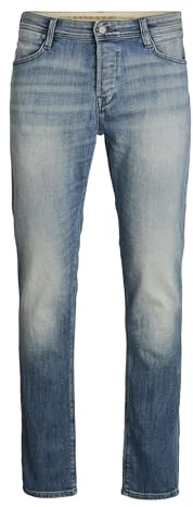 JACK & JONES Tapered Fit jeans JJIMIKE JJCADE GE 632 NOOS Tapered Fit jeans, Blå denim, 32W / 36L