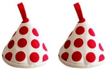 Lonrtesw Isolanti per Vaso Triangolare, Cappuccio per Manico, Isolanti Termici, Carino in Tessuto, Cappuccio per Vaso, Giacca