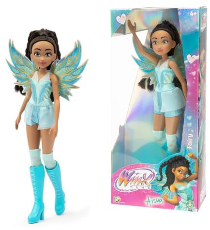 Winx, Poupée articulée, 26 cm, Série Fairy, Modèle Aisha, pour Les Enfants dès 3 Ans, WNX761, Bleu