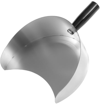 Hoite Bac récupérateur de viande 22,5 x 17,5 x 8 cm en acier inoxydable - Pelle à doner pratique pour barbecue et shawarma