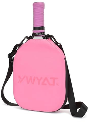 TentHome - Bolsa de pádel para hombre y mujer, funda para pala de pádel infantil, juvenil, niña, niño portátil e impermeable (rosa)