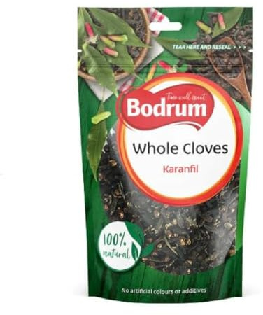 BOD-rum's Clove 50G Whole Clove Seeds Sweet Aromatic Pure Natural No Additives Premium Quality Delicious Flavour Product of Turkey Origin Pack of 1