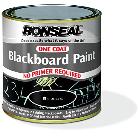 Ronseal OCBBP250 One Coat Blackboard Paint 250ml