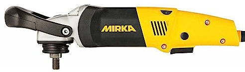Mirka PS 1437 / Elektrische Poliermaschine/Ø 77mm, Ø 125mm,Ø 135mm, Ø 150mm / 1.100 – 3.700 U/min / 4m Elektro-Kabel / M14 Gewinde/inkl. Haltegriff / 8991300111