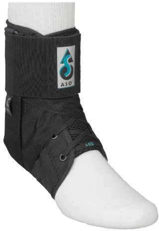 ASO Ankle Stabilizing Orthosis w/inserts (Large - Black)