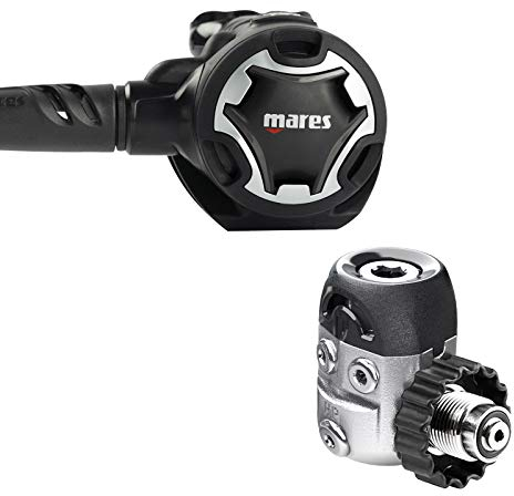Mares DUAL 15X Lungenautomaten Unisex – Erwachsene Schwarz One Size