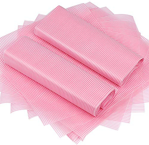 TsunNee 100 Blatt Lebensmittelverpackungspapier, Wachspapier, wasserdicht und ölbeständig, Geschenkpapier für Kuchen und Geschenke, für Käse, Nougat, Schokolade, 25 x 22 cm