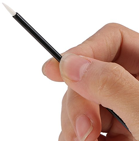 Pinceau eyeliner flexible non toxique sans goût, outil de maquillage sûr, pour les artistes maquilleurs qui veulent garder leur produit eyeliner propre