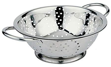 Acense Stainless Steel Colander 24cm (Silver)