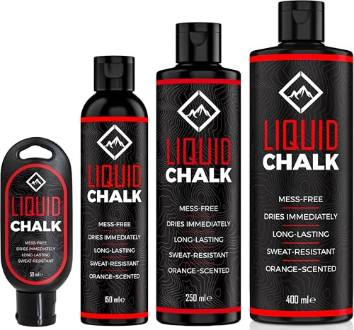 SURVIVOR Liquid Chalk for Rock Climbing, Weight Lifting, Gymnastics - Liquid Grip for Workout Training - Climbing Chalk & Lifting Chalk for Weightlifting - Liquid Gym Chalk (250ML)