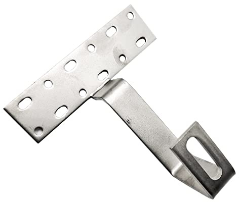 10 x Dachhaken Edelstahl Dachhaken für Dachsteine, Dachziegel, Dachpfannen