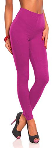 Leggings in Übergröße für Damen, hohe Taille, Bauchkontrolle, Stretch, Yogahose, Fitnessstudio, Fitness, Workout, Leggings, Basic-Hose, einfarbige Strumpfhose, Sport, lockere lange Hose, 01 - Hot