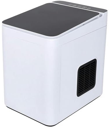 AFLEPCBRQ mdlian Portable Ice Maker Mini Commercial Home Ice Maker Bar Cafe Desktop Outdoor Ice Maker(B)