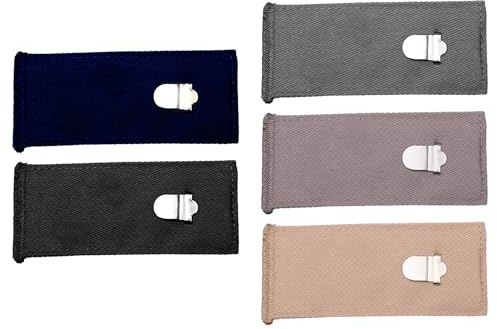 Molain Hosenknopf Verlängerung, Trouser Extender, Knopfverlängerung für Hosen Jeans Einstellbar Hosenbunderweiterung Herren Damen Bundverlängerung für Anzughosen for Shorts Trousers(5)