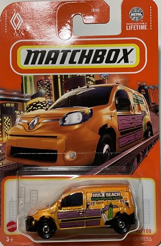 Matchbox 2024 - Renault Kangoo Express [Metalflake Orange] Orange 92/100