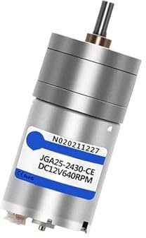 JGA25-2430 micro DC motor de desaceleración sin escobillas regulación de velocidad motor de alta velocidad 12v24v(Single motor,77RPM_12V)