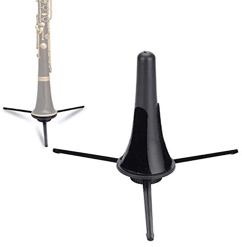 Eryue CET Ständer Faltbare CET Oboe Stand Gerade Saxophtr Halter für Windinstrumente Schwarz